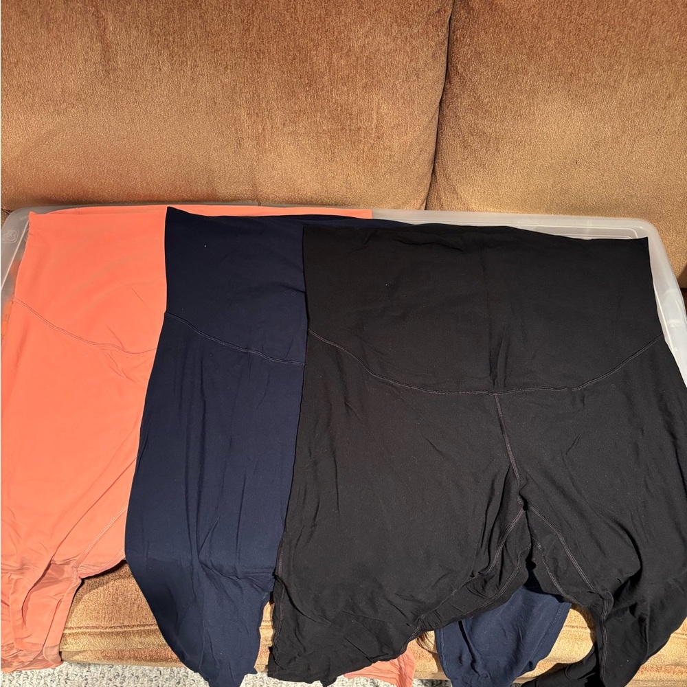 Maternity high waisted leggings